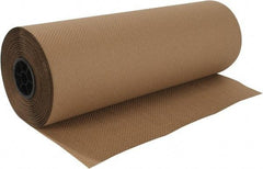 Made in USA - 210' Long x 24" Wide Roll of I-Pak Indented Bogus Paper - 12 Lb per Roll - Exact Industrial Supply