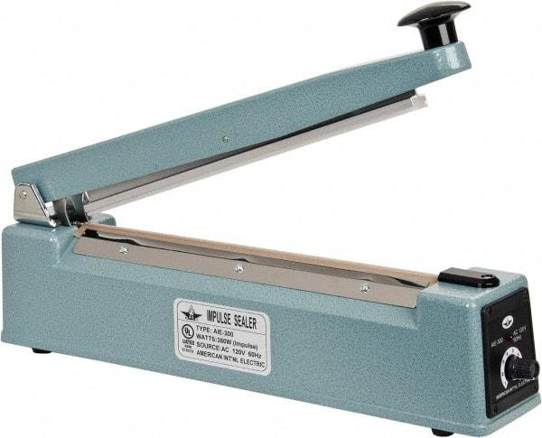 Value Collection - 12" Max Seal, 5 mil Thick, Table Top Thermal Impulse Sealer - 380 Watts - Exact Industrial Supply