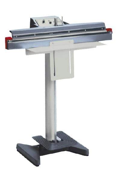 Value Collection - 18" Max Seal, 6 mil Thick, Foot Operated Thermal Impulse Sealer - 500 Watts - Exact Industrial Supply