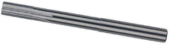 Kennametal - 5mm Carbide-Tipped 4 Flute Chucking Reamer - Straight Flute, 6mm Straight Shank, 12mm Flute Length, 74mm OAL - Exact Industrial Supply