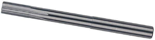 Kennametal - 5.5mm Carbide-Tipped 4 Flute Chucking Reamer - Straight Flute, 6mm Straight Shank, 12mm Flute Length, 74mm OAL - Exact Industrial Supply