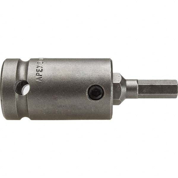 Apex - Hex Screwdriver Bits Type: Square Drive Measurement Type: Inch - Exact Industrial Supply