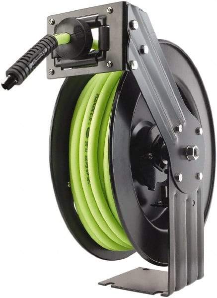 Legacy - 50' Spring Retractable Hose Reel - 300 psi, Hose Included - Exact Industrial Supply