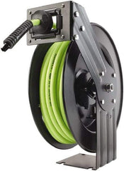 Legacy - 50' Spring Retractable Hose Reel - 300 psi, Hose Included - Exact Industrial Supply