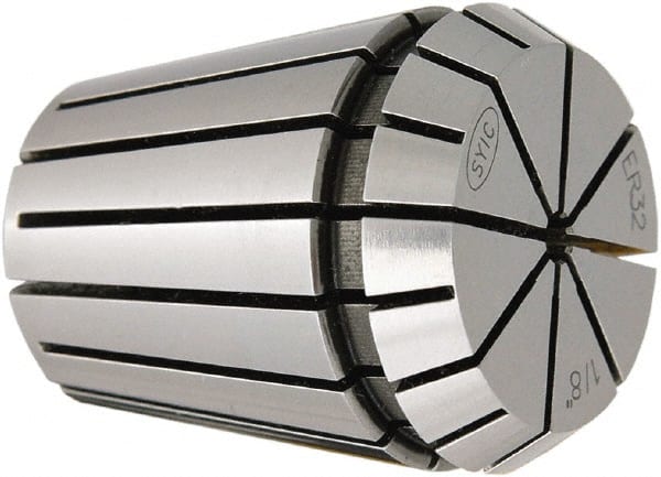 Techniks - 0.367 to 0.406" ER32 ER Collet - Exact Industrial Supply