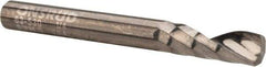 Onsrud - 1/4" Cutting Diam x 3/4" Length of Cut, 1 Flute, Upcut Spiral Router Bit - Uncoated, Right Hand Cut, Solid Carbide, 2-1/2" OAL x 1/4" Shank Diam, Single Edge - Exact Industrial Supply