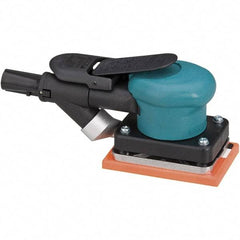 Dynabrade - 10,000 OPM, 13 CFM Air Consumption, Palm Air Orbital Sander - Rectangular Pad, 1/4 NPT Inlet - Exact Industrial Supply