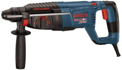 Bosch - 120 Volt 1" SDS Plus Chuck Electric Rotary Hammer - 0 to 5,800 BPM, 0 to 1,300 RPM, Reversible - Exact Industrial Supply