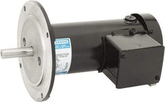 Leeson - 1/4 Max hp, 1,750 Max RPM, Permanent Magnet DC Motors Electric AC DC Motor - 115 V Input, 34G56C Frame, C-Face Mount, TEFC Enclosure - Exact Industrial Supply