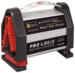 Solar - 12 Volt Pro-Logix Battery Charger - 8 Amps - Exact Industrial Supply