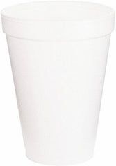 DART - Foam Drink Cups, 12 oz, 1000/Carton - White - Exact Industrial Supply