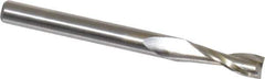 Onsrud - 1/4" Cutting Diam x 3/4" Length of Cut, 2 Flute, Upcut Spiral Router Bit - Uncoated, Right Hand Cut, High Speed Steel, 2-3/4" OAL x 1/4" Shank Diam, Double Edge, 19 to 32° Helix Angle - Exact Industrial Supply