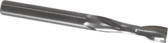 Onsrud - 3/8" Cutting Diam x 1-1/2" Length of Cut, 2 Flute, Upcut Spiral Router Bit - Uncoated, Right Hand Cut, Solid Carbide, 4" OAL x 3/8" Shank Diam, Double Edge, 22° Helix Angle - Exact Industrial Supply