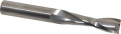 Onsrud - 1/2" Cutting Diam x 1-3/4" Length of Cut, 2 Flute, Upcut Spiral Router Bit - Uncoated, Right Hand Cut, Solid Carbide, 4" OAL x 1/2" Shank Diam, Double Edge, 22° Helix Angle - Exact Industrial Supply