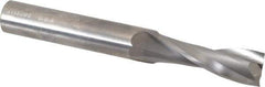 Onsrud - 5/8" Cutting Diam x 1-3/4" Length of Cut, 2 Flute, Upcut Spiral Router Bit - Uncoated, Right Hand Cut, Solid Carbide, 5" OAL x 5/8" Shank Diam, Double Edge, 22° Helix Angle - Exact Industrial Supply