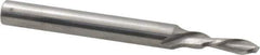 Onsrud - 5/32" Cutting Diam x 1/2" Length of Cut, 2 Flute, Downcut Spiral Router Bit - Uncoated, Right Hand Cut, Solid Carbide, 2-1/2" OAL x 1/4" Shank Diam, Double Edge, 30° Helix Angle - Exact Industrial Supply