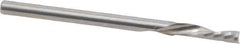 Onsrud - 1/8" Cutting Diam x 1/2" Length of Cut, 1 Flute, Downcut Spiral Router Bit - Uncoated, Right Hand Cut, Solid Carbide, 2" OAL x 1/8" Shank Diam, Single Edge, 21° Helix Angle - Exact Industrial Supply