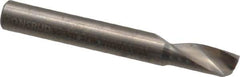 Onsrud - 3/16" Cutting Diam x 3/8" Length of Cut, 1 Flute, Upcut Spiral Router Bit - Uncoated, Right Hand Cut, Solid Carbide, 1-1/2" OAL x 3/16" Shank Diam, Single Edge, 22° Helix Angle - Exact Industrial Supply