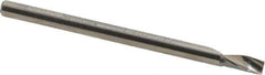 Onsrud - 1/8" Cutting Diam x 1/4" Length of Cut, 1 Flute, Upcut Spiral Router Bit - Uncoated, Right Hand Cut, Solid Carbide, 2" OAL x 1/8" Shank Diam, Single Edge, 21° Helix Angle - Exact Industrial Supply