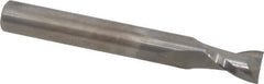 Onsrud - 1/4" Cutting Diam x 3/8" Length of Cut, 2 Flute, Upcut Spiral Router Bit - Uncoated, Right Hand Cut, Solid Carbide, 2" OAL x 1/4" Shank Diam, Bottom-Surfacing, 30° Helix Angle - Exact Industrial Supply