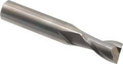 Onsrud - 1/2" Cutting Diam x 7/8" Length of Cut, 2 Flute, Upcut Spiral Router Bit - Uncoated, Right Hand Cut, Solid Carbide, 3" OAL x 1/2" Shank Diam, Bottom-Surfacing, 30° Helix Angle - Exact Industrial Supply