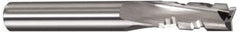 Onsrud - 1/2" Cutting Diam x 2-1/8" Length of Cut, 3 Flute, Downcut Spiral Router Bit - Uncoated, Right Hand Cut, Solid Carbide, 4-1/2" OAL x 1/2" Shank Diam, Three Edge, 10° Helix Angle - Exact Industrial Supply