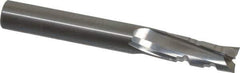 Onsrud - 3/8" Cutting Diam x 7/8" Length of Cut, 3 Flute, Upcut Spiral Router Bit - Uncoated, Right Hand Cut, Solid Carbide, 3" OAL x 3/8" Shank Diam, Three Edge, 10° Helix Angle - Exact Industrial Supply