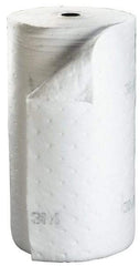 PRO-SAFE - 58 Gal Capacity per Package, Universal Roll - 150' Long x 15" Wide, Green, Polypropylene - Exact Industrial Supply