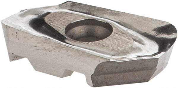 Iscar - HM90 AXCR150525 P Grade IC28 Carbide Milling Insert - Uncoated, 0.197" Thick, 2.5mm Corner Radius - Exact Industrial Supply