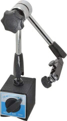 Value Collection - 58.97 Lb Magnetic Force, Fine Adjustment Indicator Positioner & Holder with Base - Articulated Arm, Rectangular Base, 2-1/8" Base Height, 2-1/4" Base Length, 2" Base Width - Exact Industrial Supply