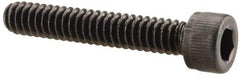 Value Collection - #10-24 UNC Hex Socket Drive, Socket Cap Screw - Alloy Steel, Black Oxide Finish, Fully Threaded, 1-1/8" Length Under Head - Exact Industrial Supply