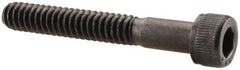 Value Collection - #10-24 UNC Hex Socket Drive, Socket Cap Screw - Alloy Steel, Black Oxide Finish, Partially Threaded, 1-3/8" Length Under Head - Exact Industrial Supply