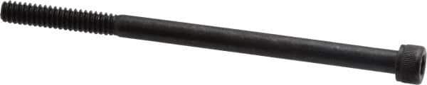Value Collection - #10-24 UNC Hex Socket Drive, Socket Cap Screw - Alloy Steel, Black Oxide Finish, Partially Threaded, 3-1/4" Length Under Head - Exact Industrial Supply
