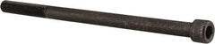 Value Collection - 1/2-20 UNF Hex Socket Drive, Socket Cap Screw - Alloy Steel, Black Oxide Finish, Partially Threaded, 8" Length Under Head - Exact Industrial Supply