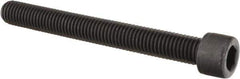 Value Collection - 9/16-12 UNC Hex Socket Drive, Socket Cap Screw - Alloy Steel, Black Oxide Finish, Partially Threaded, 5" Length Under Head - Exact Industrial Supply