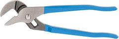Channellock - 9-1/2" OAL, 1-1/2" Max Capacity, 5 Position Tongue & Groove Pliers - Standard Straight Jaws, Standard Head, Plastic Dipped Handles - Exact Industrial Supply