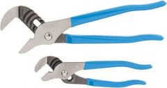 Channellock - 2 Piece Tongue & Groove Plier Set - Comes in Display Card - Exact Industrial Supply