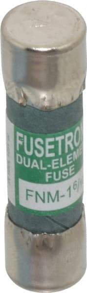 Cooper Bussmann - 250 VAC, 1.6 Amp, Time Delay General Purpose Fuse - Fuse Holder Mount, 1-1/2" OAL, 10 at 125 V kA Rating, 13/32" Diam - Exact Industrial Supply