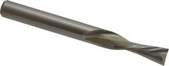 Onsrud - 5/16" Cutting Diam x 1" Length of Cut, 2 Flute, Downcut Spiral Router Bit - Uncoated, Right Hand Cut, High Speed Steel, 3" OAL x 5/16" Shank Diam, Double Edge, 19 to 32° Helix Angle - Exact Industrial Supply