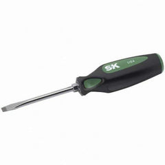 SK - Slotted Screwdriver - Keystone Slotted Screwdriver - Exact Industrial Supply
