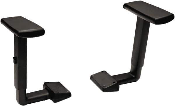 Hon - Black Adjustable Arms - For HON Volt Series Task Chairs - Exact Industrial Supply