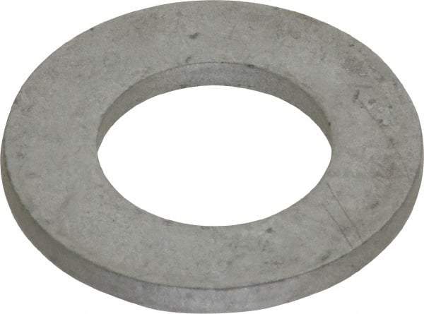 Armor Coat - 5/8" Screw, Grade 8 Alloy Steel SAE Flat Washer - 11/16" ID x 1-5/16" OD, 0.09" Thick - Exact Industrial Supply