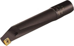Seco - 4.5mm Min Bore Diam, 6mm Max Bore Depth, 6mm Shank Diam, Boring Bar - Right Hand Cut, Solid Carbide - Exact Industrial Supply