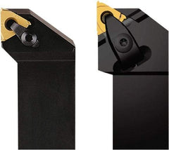 Seco - External Thread, Right Hand Cut, 16mm Shank Width x 16mm Shank Height Indexable Threading Toolholder - 100mm OAL, 16ER Insert Compatibility, CE Toolholder, Series Snap Tap - Exact Industrial Supply