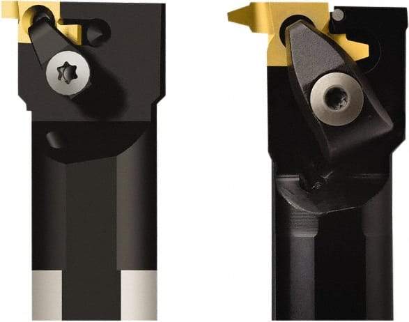 Seco - Internal Thread, Right Hand Cut, 38.5mm Shank Width x 37mm Shank Height Indexable Threading Toolholder - 300mm OAL, 26NR Insert Compatibility, CN Toolholder, Series Snap Tap - Exact Industrial Supply