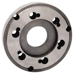 Gibraltar - Adapter Back Plate for 12" Diam Lathe Chucks - D1-8 Mount, Semi-Steel - Exact Industrial Supply