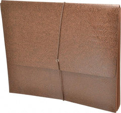 SMEAD - 9-1/2 x 11-3/4", Letter Size, Brown, 3-1/2" Expanding Wallet - 1 per Box - Exact Industrial Supply
