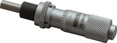 SPI - 1/2 Inch, 0.51 Inch Thimble, 0.2 Inch Spindle Diameter x Mechanical Micrometer Head - Exact Industrial Supply