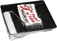 Wooster Brush - Trim Paint Roller Kit - Includes Paint Tray, Roller Cover & Frame - Exact Industrial Supply