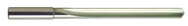 3.7mm Dia. - Carbide Straight Flute 7xD Drill-120° Point-Coolant-Bright - Exact Industrial Supply